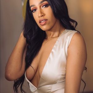 Oh Polly Satin Nude Midi Dress